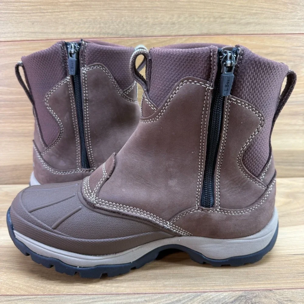 LL BEAN Storm Chaser Tek 2.5 Womens Boots 6.5 M Brown 200 gram Snow Outdoor Duck